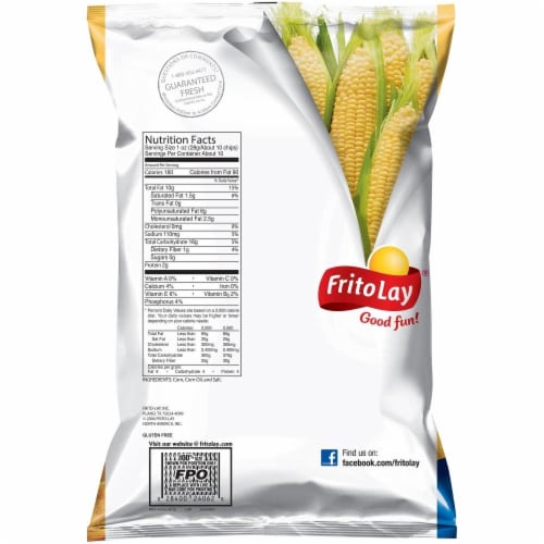 Fritos Scoops Corn Chips 9 75 Oz