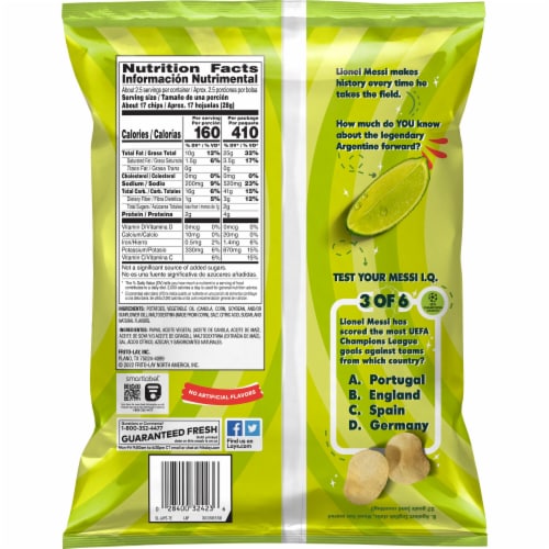 Lay S Limon Potato Chips 2 63 Oz