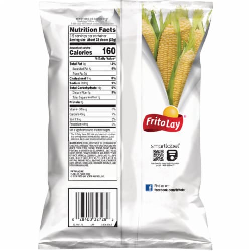 Fritos® Honey BBQ Flavor Twists® Corn Snacks Perspective: back
