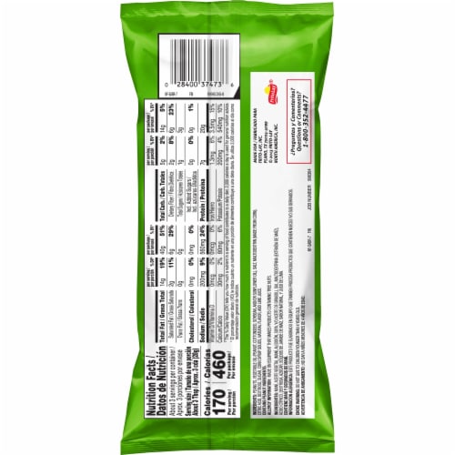 Sabritas® Salt & Lime Flavored Peanuts Perspective: back