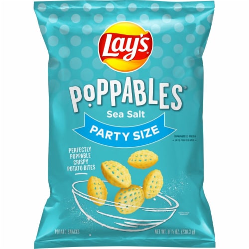 Lay's® Poppables Sea Salt Potato Chips Party Size Perspective: back