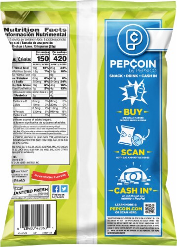 Lay's® Limon Flavored Potato Chips Perspective: back