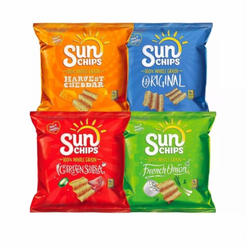 SunChips Mix Variety Pack (30 Count) Perspective: back