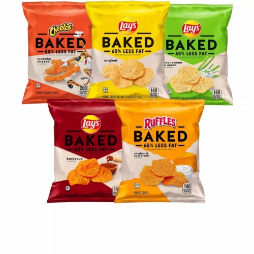 Frito-Lay Baked Mix Variety Pack (30 Count) Perspective: back