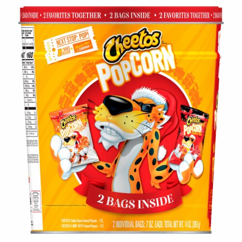 Cheetos® Flavored Popcorn Variety Tin Perspective: back