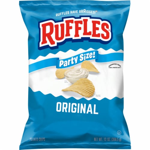 Ruffles® Original Potato Chips Perspective: back