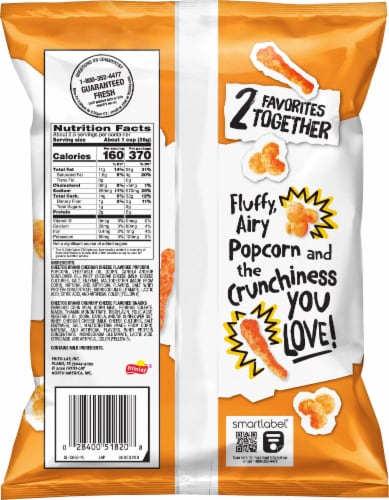Cheetos Crunch Pop Snack Mix Perspective: back