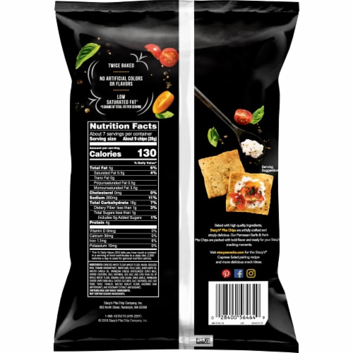 Stacy’s Parmesan Garlic & Herb Flavored Baked Pita Chips Snacks