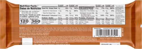 Gamesa® Milk Caramel and Dulce de Leche Florentinas Cookies Perspective: back