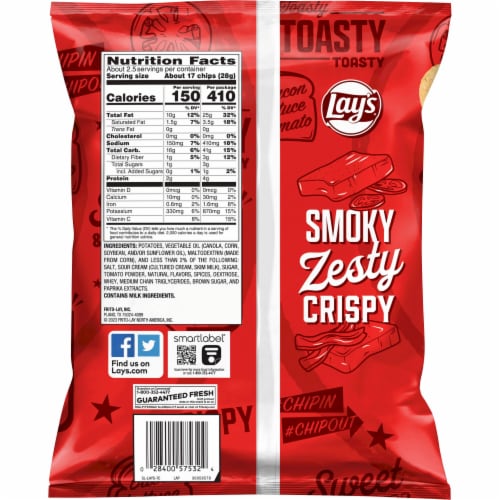 Lay's® Summer BLT Flavored Potato Chips, 2.63 oz Ralphs