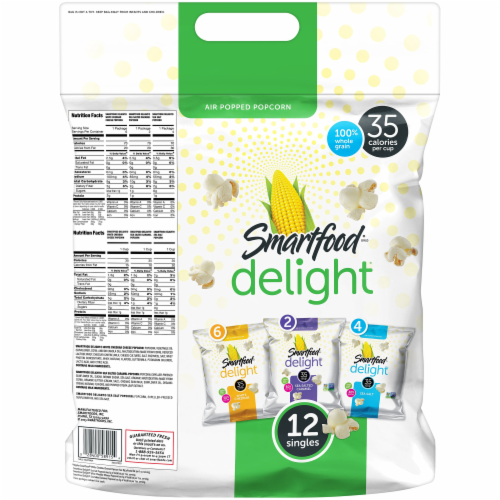 Smartfood Delight Popcorn Variety Pack Perspective: back