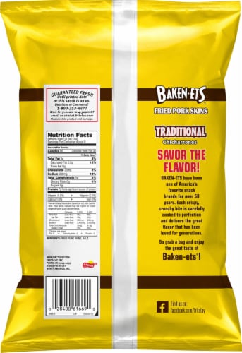 Baken-Ets Traditional Chicharrones Fried Pork Skins Perspective: back