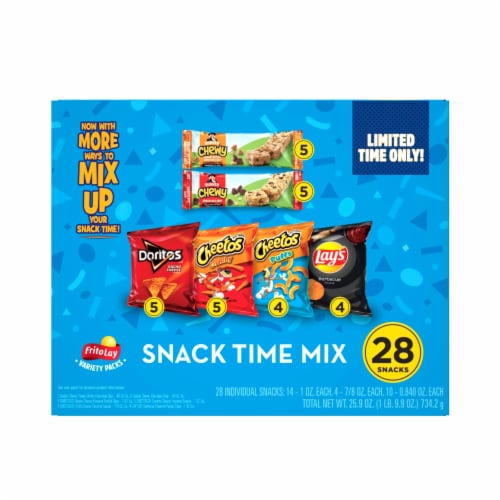 Frito-Lay® Snack Time Mix Variety Pack Perspective: back