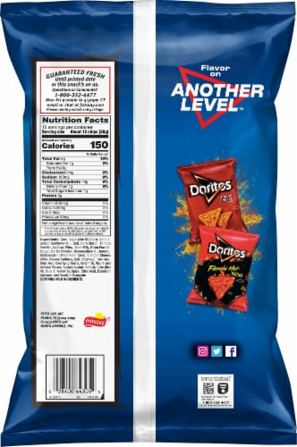 Doritos® Cool Ranch Flavored Tortilla Chips Party Size Perspective: back