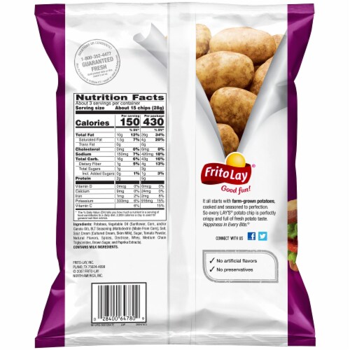 Lay’s® BLT Flavored Potato Chips, 2.75 oz Kroger