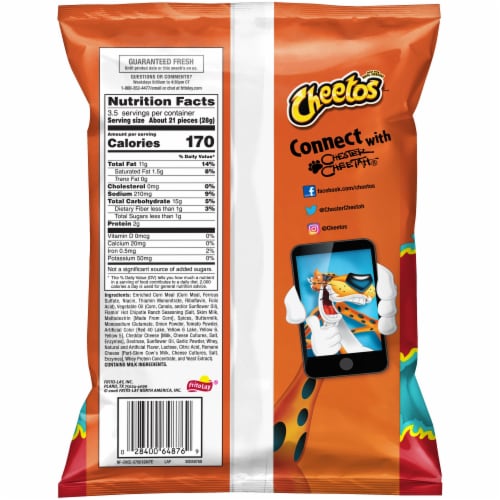 Cheetos Crunchy Flamin Hot Party Size 15 Oz