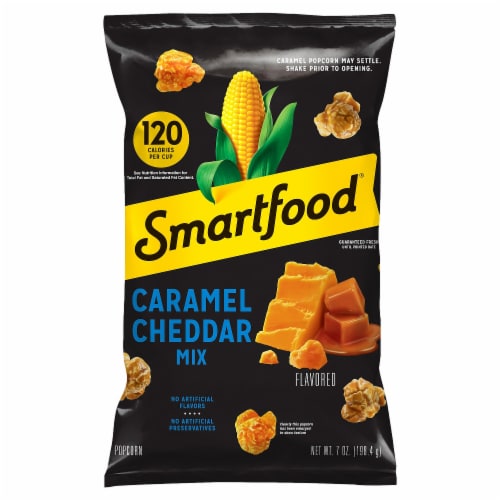 Smartfood® Caramel and Cheddar Popcorn Perspective: back