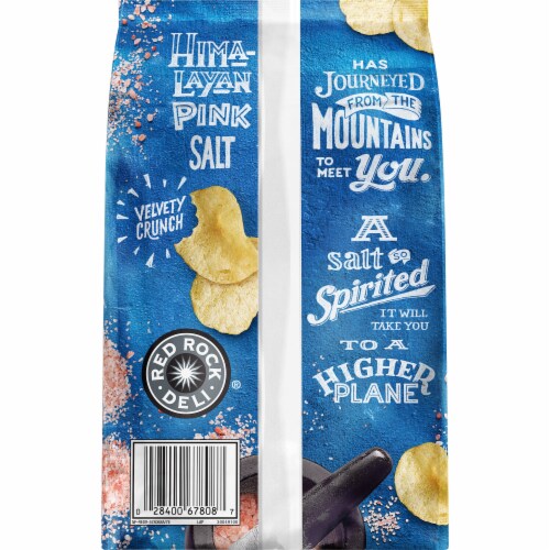Red Rock Deli Sea Salt Kettle Style Potato Chips Perspective: back