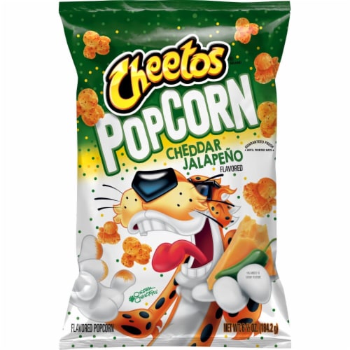 Cheetos® Cheddar Jalapeno Flavored Popcorn Perspective: back