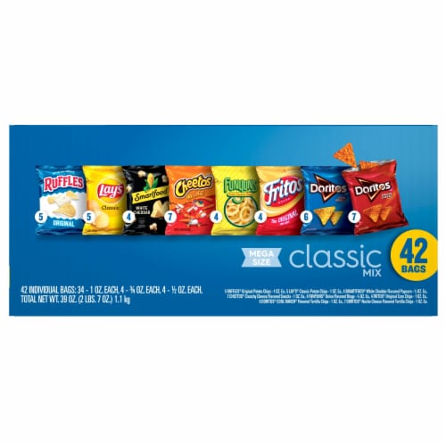 Frito-Lay® Classic Mix Chips Variety Pack Perspective: back