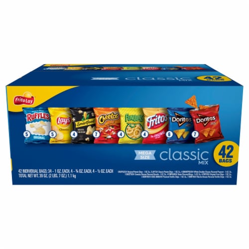 Frito-Lay® Classic Mix Chips Variety Pack Perspective: back