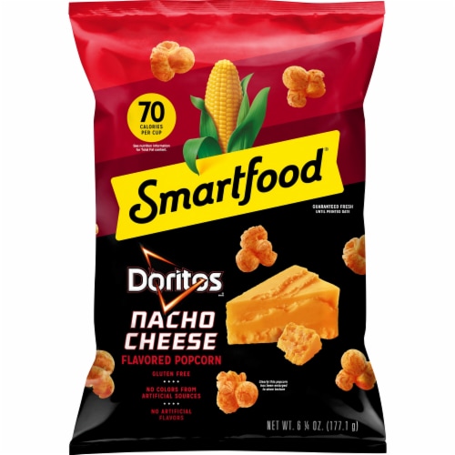 Smartfood® Doritos Nacho Cheese Flavored Popcorn Perspective: back