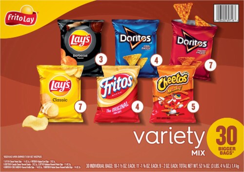 Frito Lay® Snacks Variety Mix Perspective: back