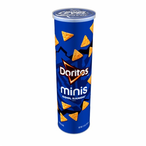 Doritos® Minis™ Cool Ranch Minis Tortilla Snack Stacks Crisps Chips Perspective: back