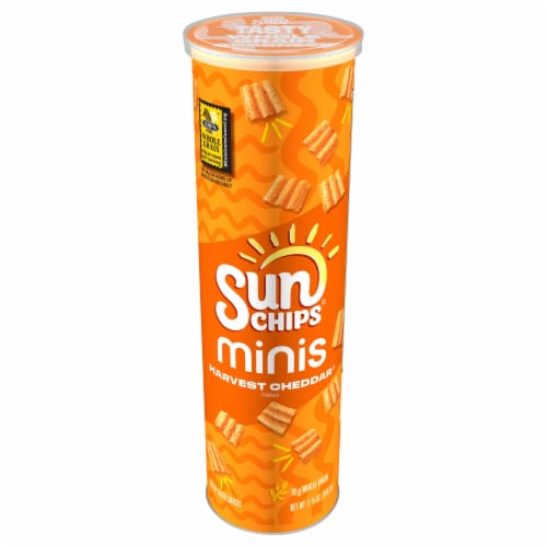SunChips® Minis Harvest Cheddar Whole Grain Chips Perspective: back