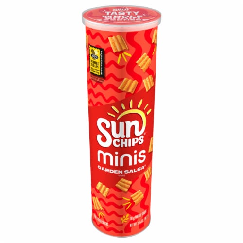 SunChips® Minis Garden Salsa Whole Grain Chips Perspective: back