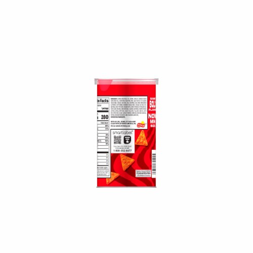 Doritos® Minis™ Nacho Cheese Tortilla Chips Perspective: back