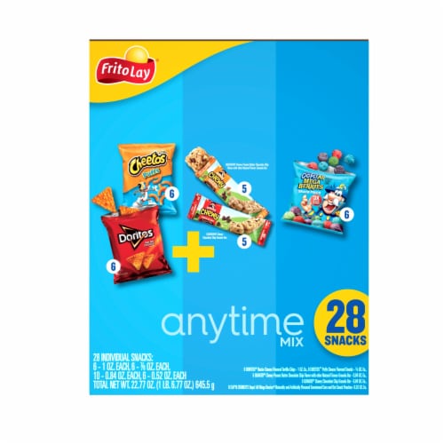Frito Lay® Anytime Snack Mix Variety Perspective: back