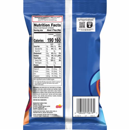 Frito Lay Ranch Sunflower Seeds Perspective: back