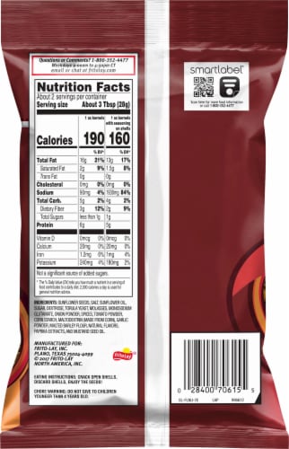 Frito Lay BBQ Sunflower Seeds Perspective: back