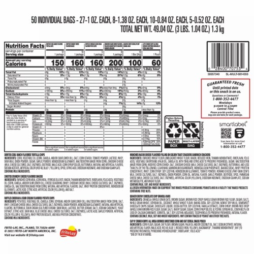 Frito-Lay Family Time Mix (50 Count) Perspective: back