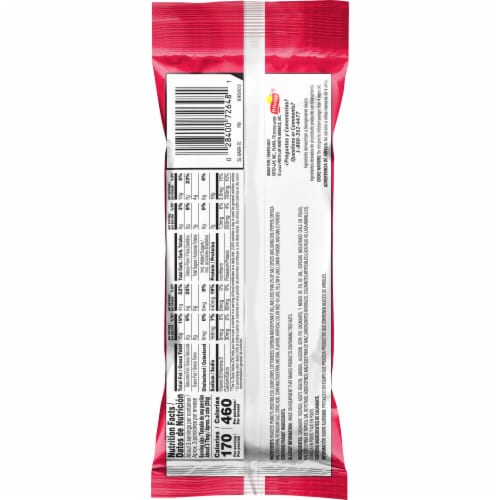 Sabritas® Spicy Flavored Peanuts Perspective: back