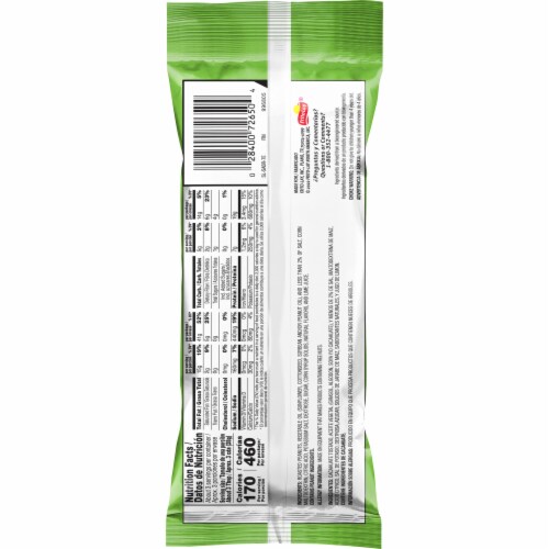 Sabritas® Salt & Lime Peanuts Perspective: back