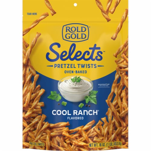 Rold Gold® Selects Cool Ranch Pretzels Twists Perspective: back