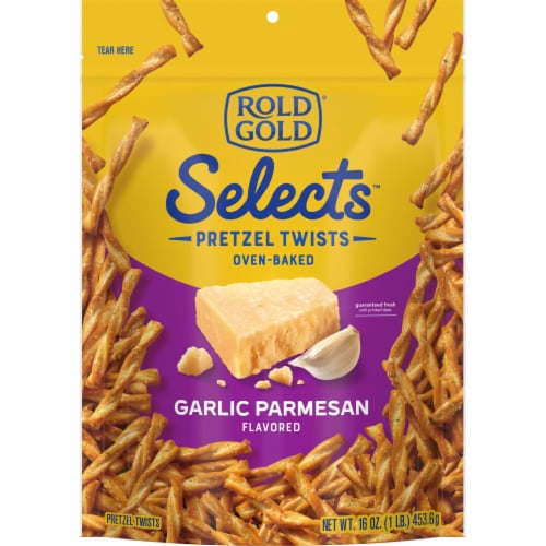 Rold Gold® Selects Garlic Parmesan Pretzels Twists Perspective: back