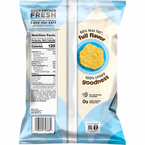 Lay's® Baked Salt & Vinegar Potato Crisps Perspective: back
