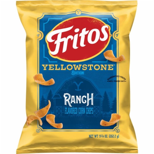 Fritos® Yellowstone™ Edition Ranch Corn Chips Perspective: back