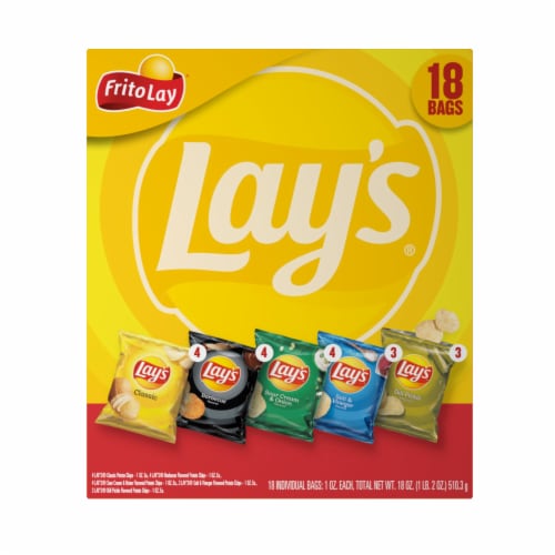 Frito Lay Lay's® Variety Mix Perspective: back
