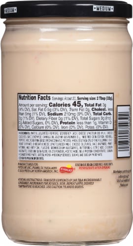 Tostitos® Medium Queso Blanco Dip Perspective: back