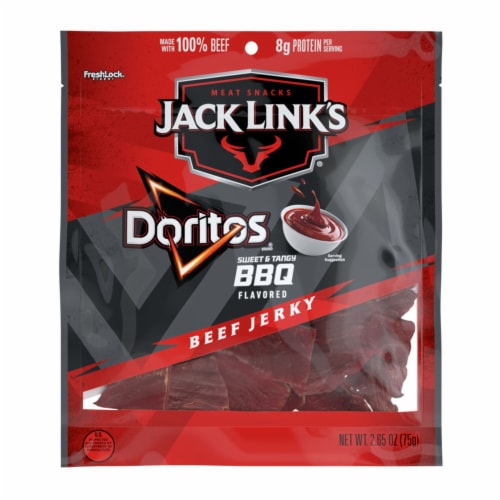 Jack Link's Beef Jerky Sweet And Tangy BBQ Perspective: back