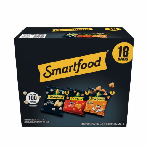 Smartfood Popcorn Variety Pack Perspective: back