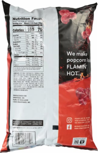 Smartfood® Cheetos® Flamin' Hot® Popcorn Perspective: back
