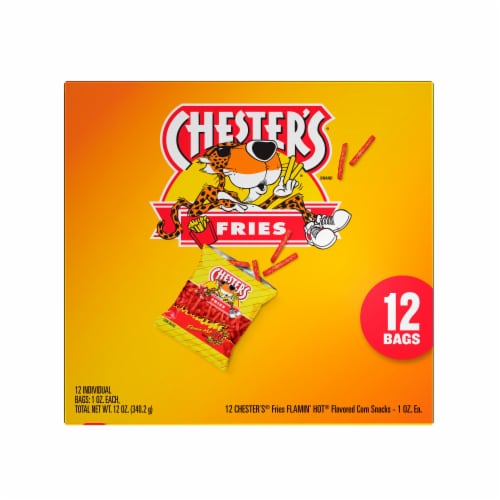 Chester's® Flamin' Hot® Fries Multipack Perspective: back
