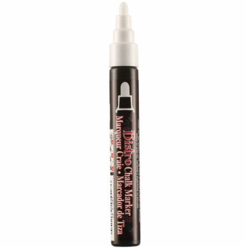 Uchida Bistro Chalk Marker - Broad - White Perspective: back