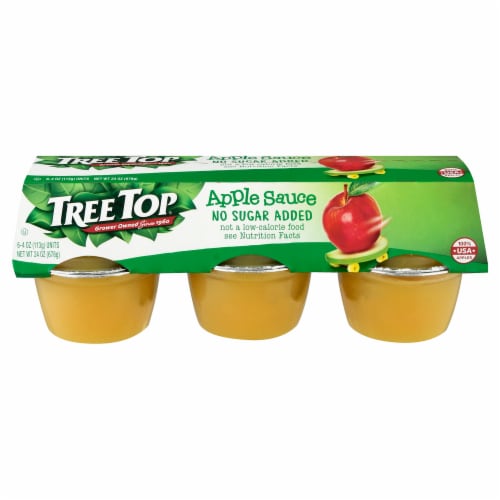 Tree Top® No Sugar Added Applesauce Perspective: back