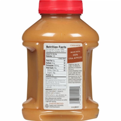 Seneca Cinnamon Apple Sauce Perspective: back